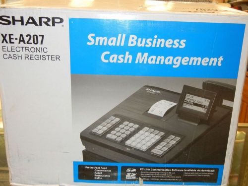 Sharp Small Business Cash Register #XE-A207