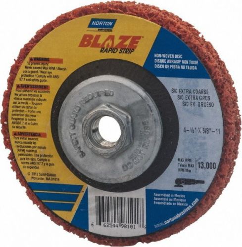 Norton Blaze Rapid Strip Sanding Disc 4-1/2 X 5/8-11