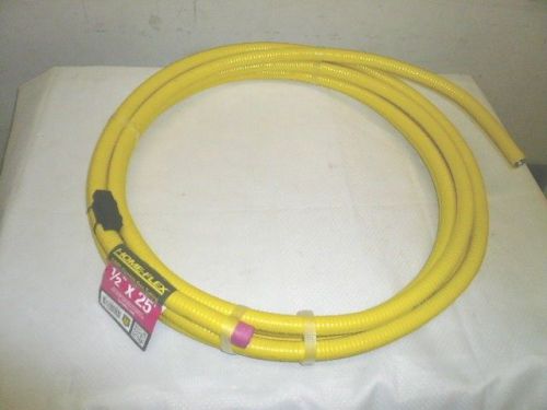 Home-flex 1/2&#034; x 25&#039; csst flexible gas tubing tube pipe *read* for sale