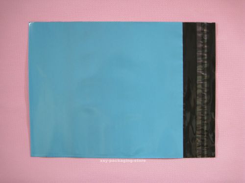 20 blue plastic mailers envelopes mailing bags 4.3&#034; x 7&#034;_110 x 180+40mm for sale