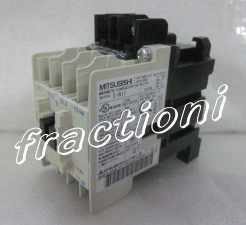 Mitsubishi Contactor S-N11 220V ( SN11220V ) New In Box ! QTY 4 Per Lot !