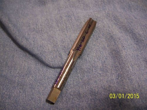 HANSON  7/16 - 20 LEFT HAND  HSS PLUG TAP MACHINIST TAPS N TOOLS