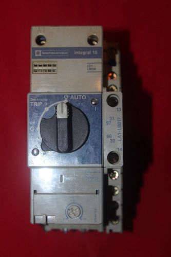 Used Telemecanique LD1 LB030 Integral Starter 6 to 10 Amp