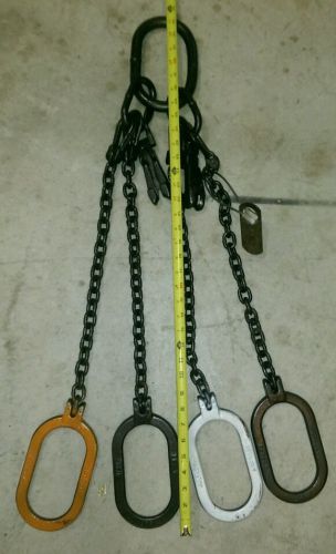 9/32&#034; four leg lifting chain for sale