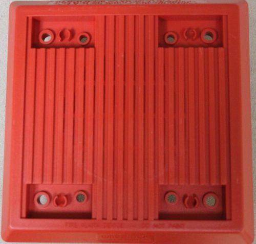 Cooper fire alarm horn red hs-24-r 123152 for sale