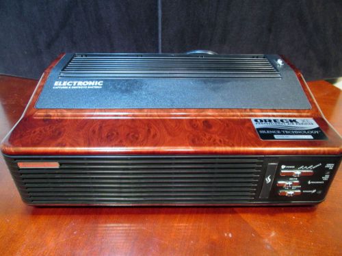RETRO OFFICE WOOD GRAIN ORECK PROFESSIONAL AIR CLEANER PURIFIER/IONIZER AIR8D