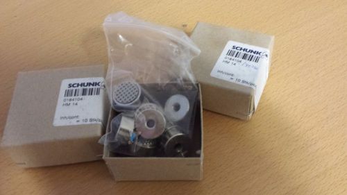 20 pcs. SCHUNK HM 14 clamping inserts.