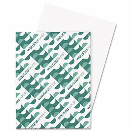 Wausau Paper Index Card Stock, 90 lbs., 8-1/2 x 11, White, 250 Sheets (WAU40311)