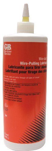 Gardner bender 79-006n 1 quart squeeze bottle wire-aide wire pulling lubricant for sale