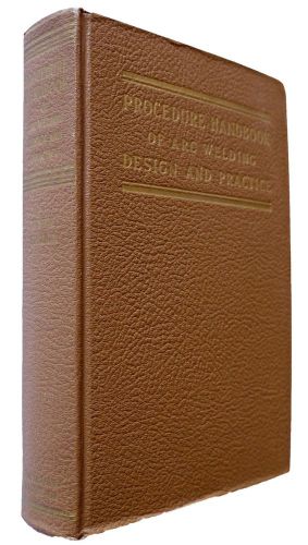 Procedure Handbook of ARC Welding Design and Practice 9th Edition (1950)