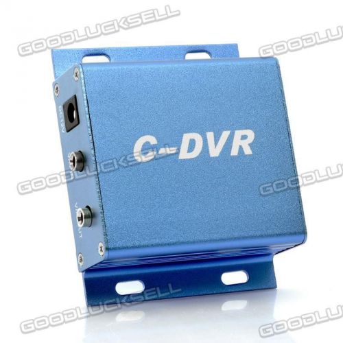 US Stock C-DVR 1CH VIDEO 1CH AUDIO TF SDHC Card Video Recorder DVR CCTV Cameras