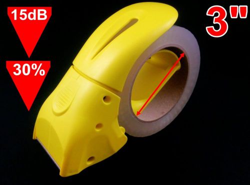 Lightweight streamline 3” lower reduce 15db noise packing tape dispenser cutter for sale
