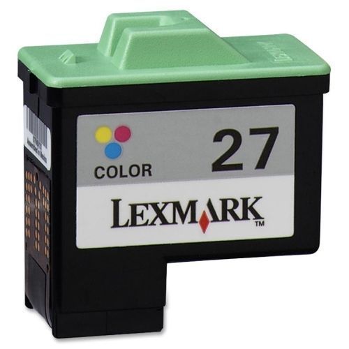 Genuine Lexmark 27 Tri-color Ink Cartridge  - Inkjet - 140 Pg-LEX10N0227 (NIB)