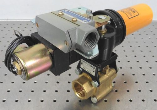 C114697 worcester 1a416rtse r16cwp1500 ball valve 1” fnpt w/ pneumatic actuator for sale