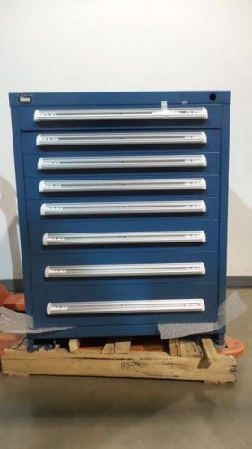 Stanley vidmar scu1904aldb 37 in x 30 400 lbs cap 8 drawer modular cabinet for sale