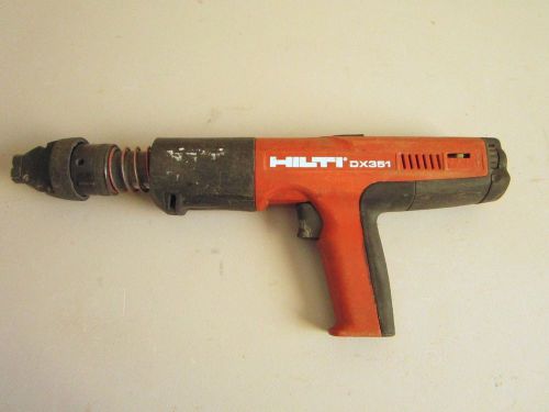 Hilti dx 351 .27 cal powder actuated nail fastening gun tool for sale