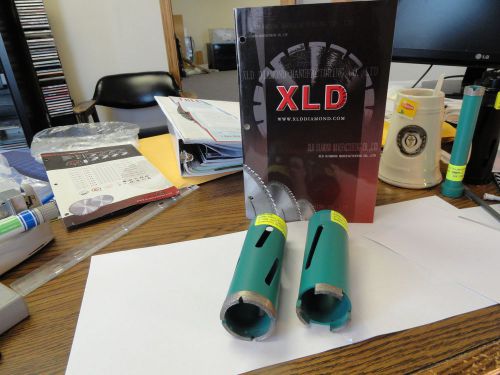 XLD-039 SET (2) CORE DRILLS 2 inch segmented bits