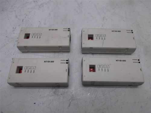 Lot of 4 lucent avaya nt1b-300 inline network termination unit for sale