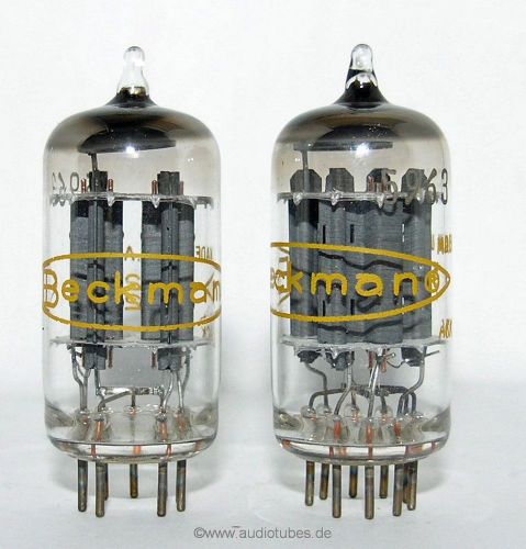2 new tubes 5963 Beckmann RCA   (502120)