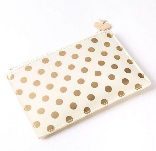 Kate spade new york - gold dots pencil pouch set for sale
