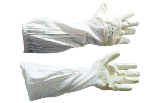 Protective Beekeeping Gloves Nitrile Bee Keeping with  Long Sleeves