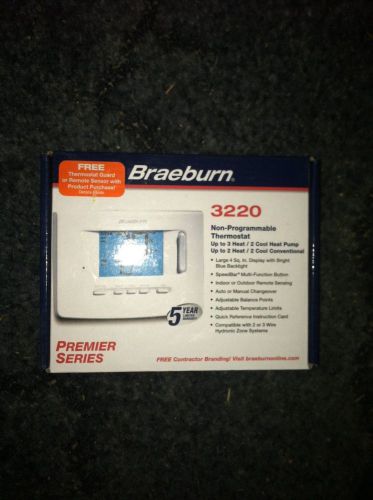 New Braeburn 3220 Non-Programmable Thermostat