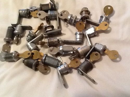 Locksmith or handyman lot of 20 cam locks.