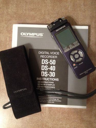 Olympus digital voice recorder ds-50 for sale