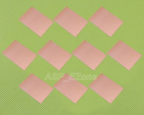 10pcs one-side copper clad 50x70x1.5mm single pcb board glass fiber for sale