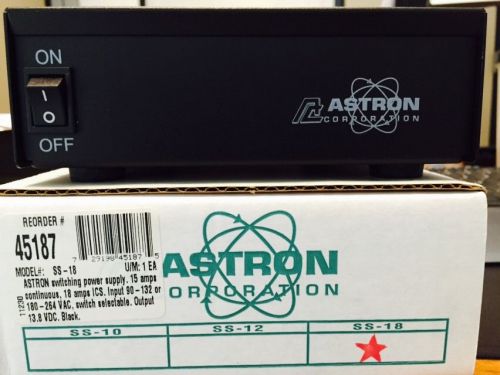 Power supply astron model ss-18 for sale