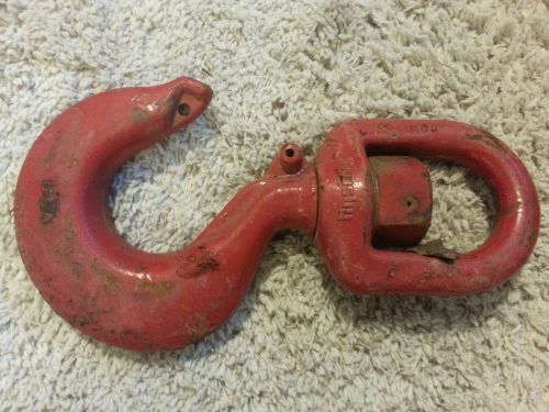 Crosby swivel hook - 10t for sale