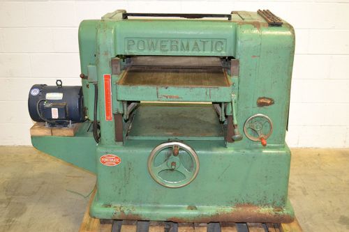 Powermatic 221 20&#034; straight knife planer for sale