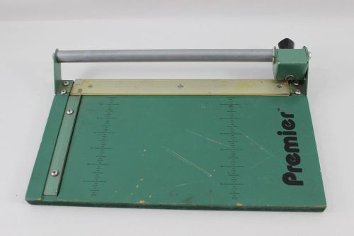 Premier Photo Trimmer Paper Cutter Rare Rotary Slide Cutting Board