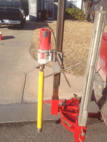 Milwaukee core drill rig for sale