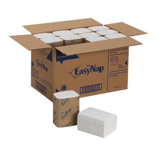 Georgia pacific easynap embossed dispenser napkins 32002 brand new case for sale