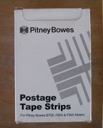 Pitney Bowes Postage Tape Strips (Reorder # 612-7) Partial Box-102 Doubles