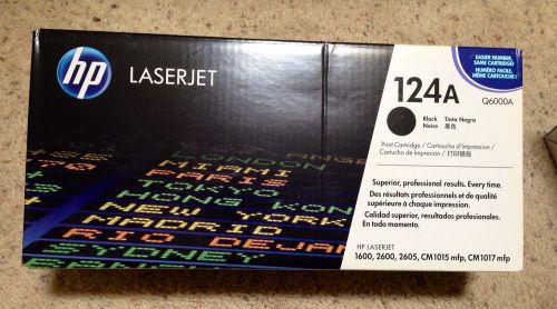 HP 124A Black LaserJet Toner Cartridge