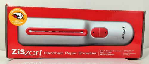 Ziszor! Portable Handheld Paper Shredder -  New in Box