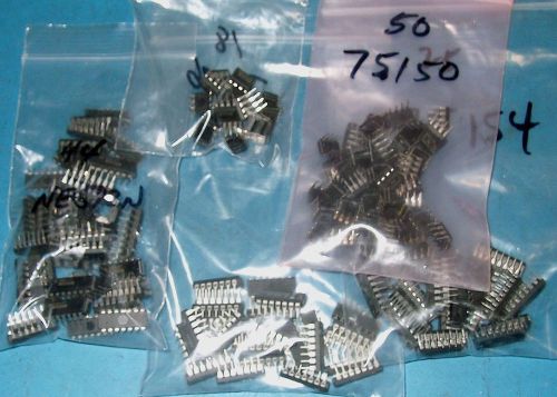 APPRX 200PC LOT MIXED DIP LINEAR INTERFACE INTEGRATED CIRCUITS - SEE LIST