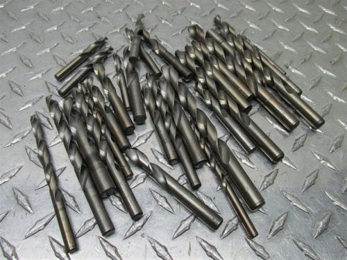 3 LB ASSORTED LOT OF DRILL BITS 1/4&#034; TO 29/64&#034; SIZE RANGE