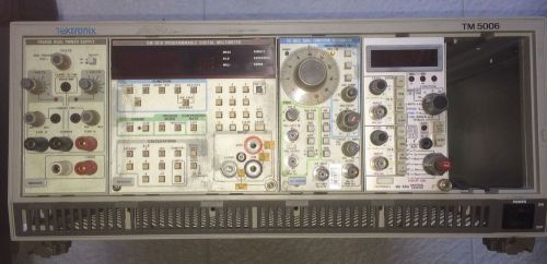 Tektronix TM5006 with multiple plug-ins