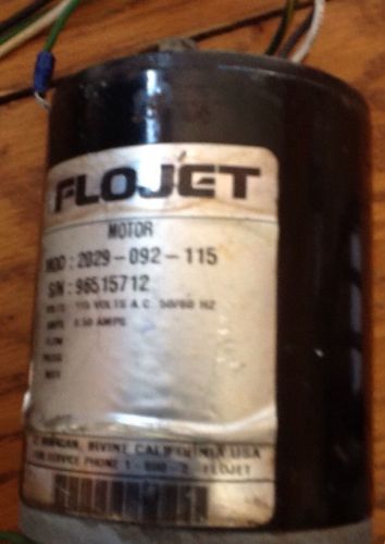 Flojet Electric motor USED  2029-092-115