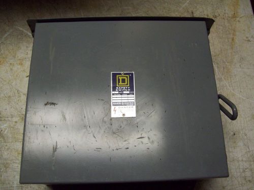 Square D Non Fusible Safety Switch H81641ND 30A 600V Nema 3R Enclosure