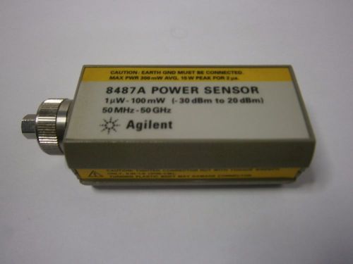 Agilent 8487A Power Meter 50Mhz-50Ghz for Parts - NOT WORKING