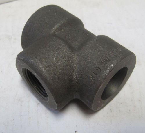 Sgp iron socket weld adapter tee pipe 1&#034; nnb for sale