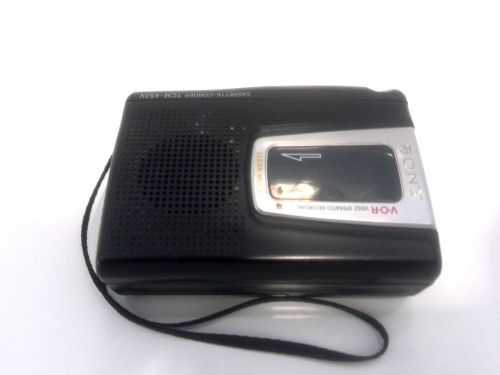 Rare  Sony Walkman Cassette Voice Recorder DictaphoneTCM-453