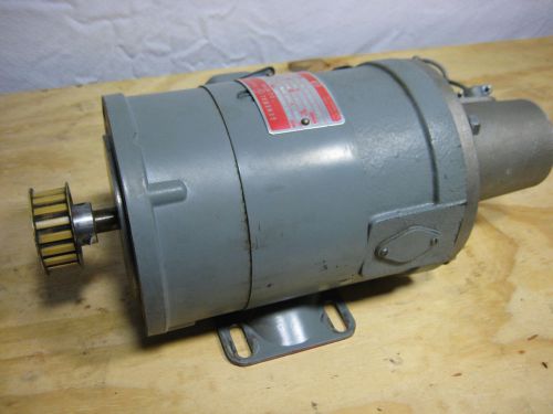 GE Shunt Wound DC Motor 1/4HP 5BCD56CD160A with Tachometer