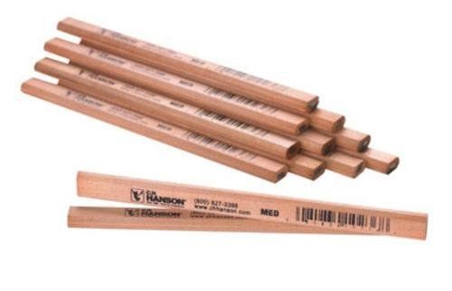 Ch hanson 10236 carpenter pencil medium lead (pack of 12) for sale