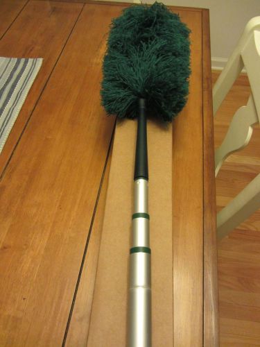 Tuway American Group Green Micro Feather Duster With Handle
