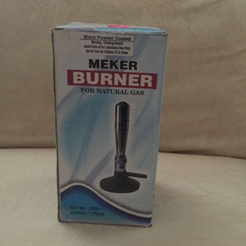 Meker Burner: Natural Gas High Temp Work Bunsen